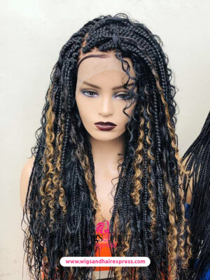 Clair Messy Goddess Braided Wig