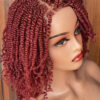 Textured burgundy - Image 3